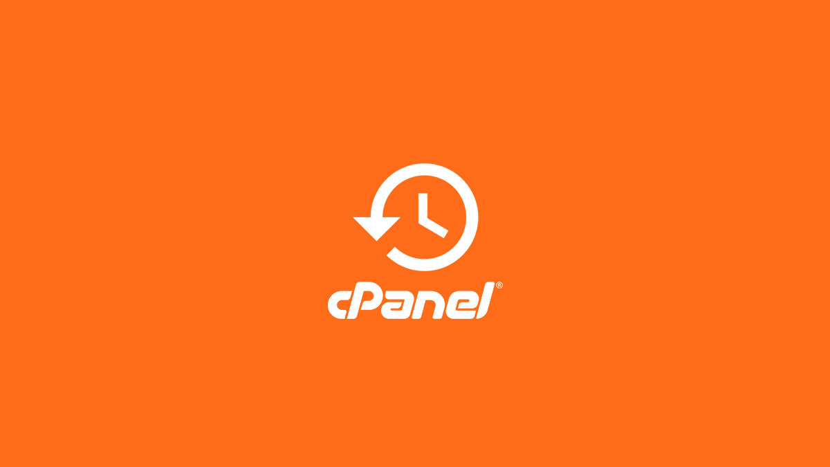 Scheduling cPanel Backups